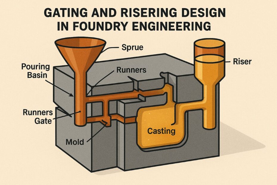 Gating and Risering Design in Foundry Engineering