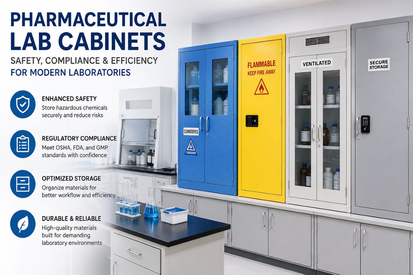 Pharmaceutical Lab Cabinets